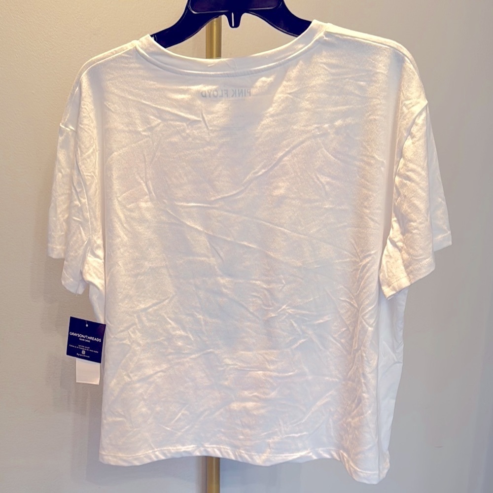 Pink Floyd oversized cropped Graphic T-Shirt NWT XL - Picture 7 of 9